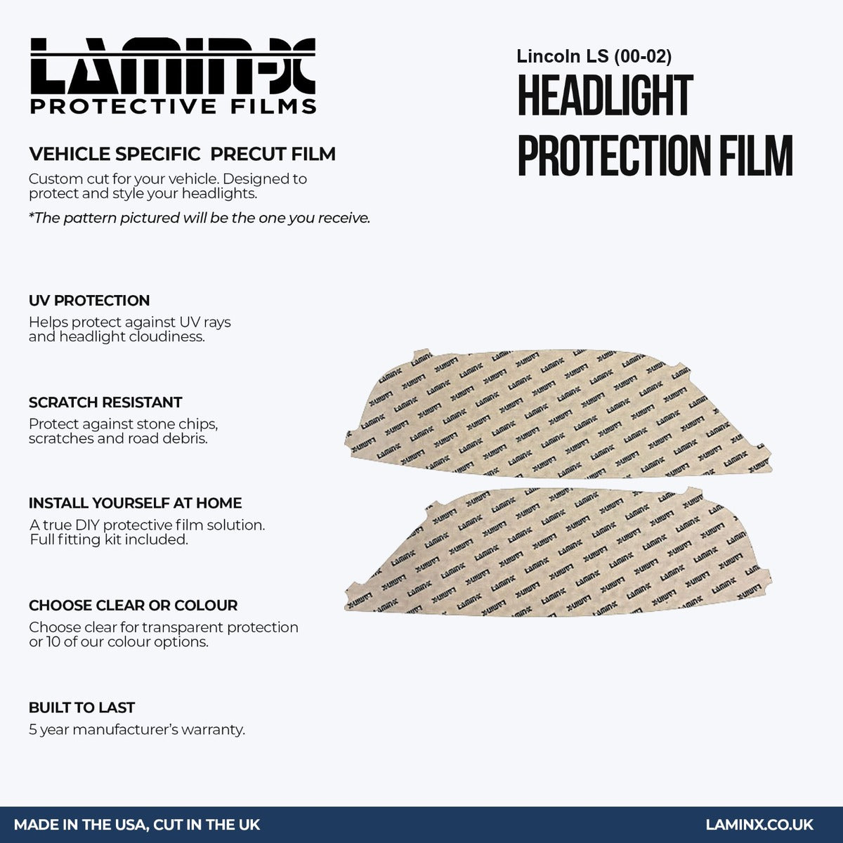 Lincoln LS (00-02) Headlight Covers