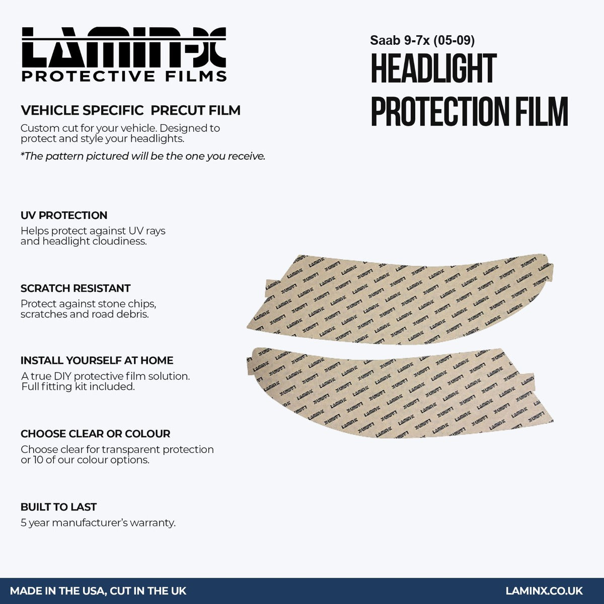 Saab 9-7x (05-09) Headlight Covers