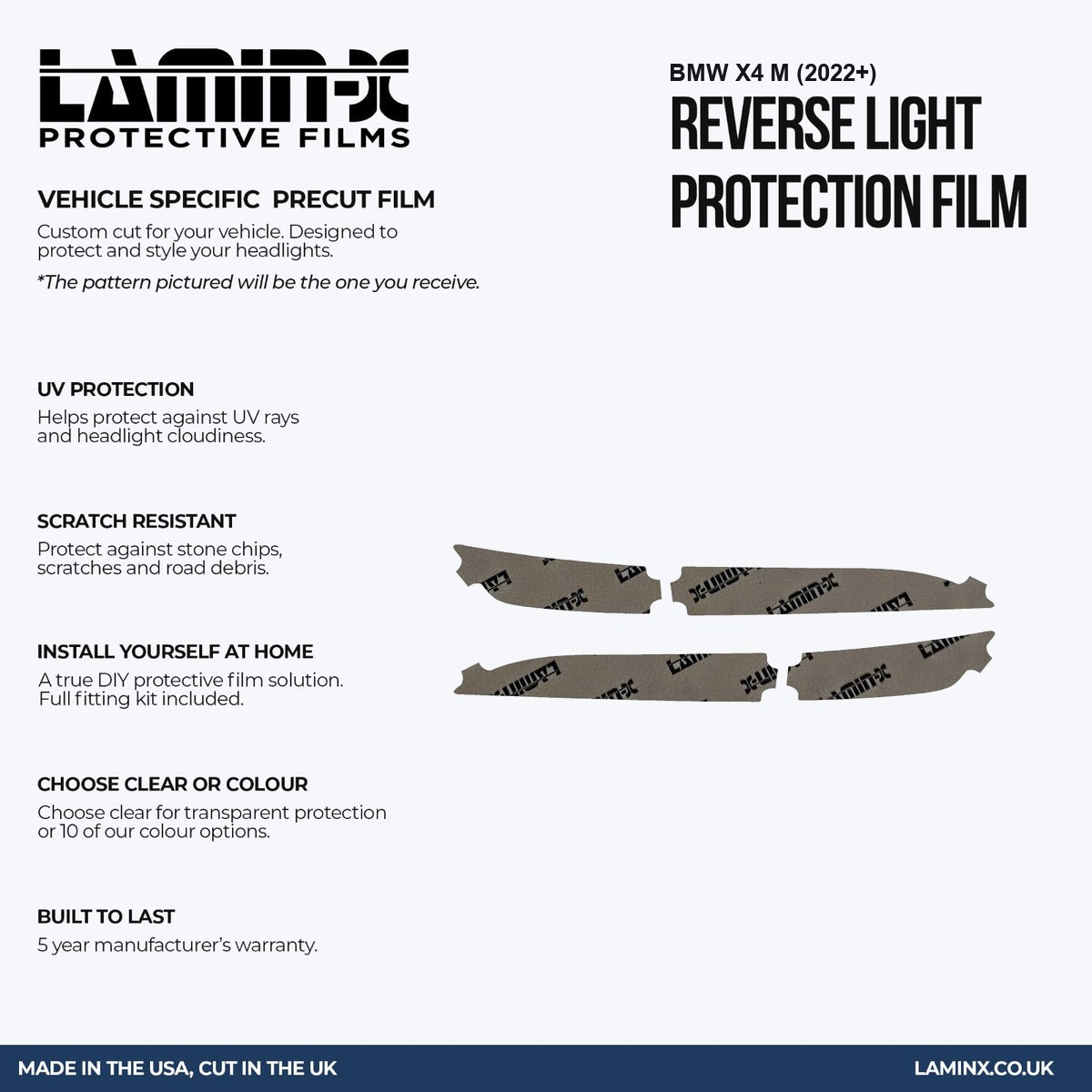 BMW X4 M (2022+ ) Reverse Light Covers