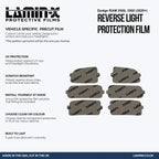 Dodge RAM 2500, 3500 (2020+ ) Reverse Light Covers