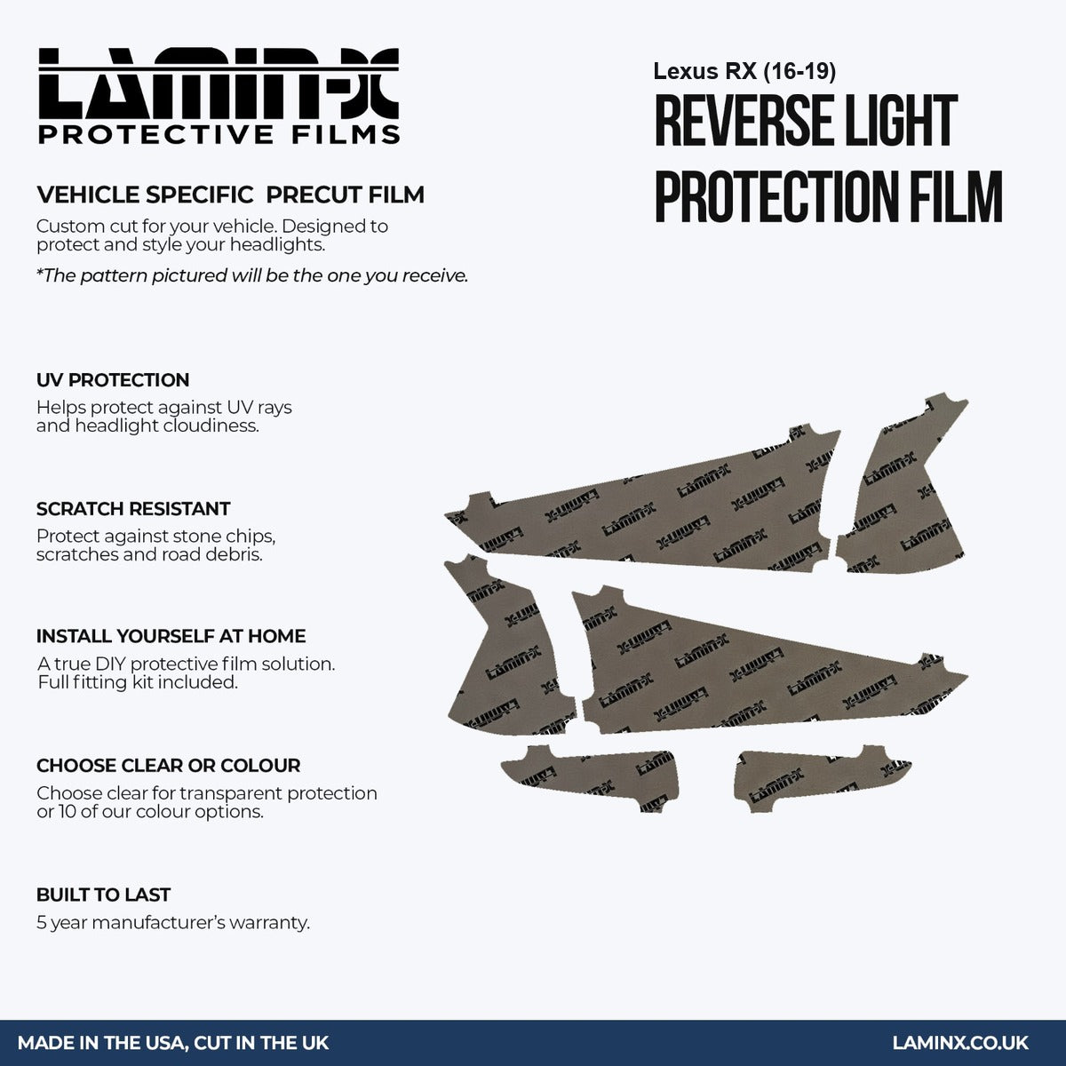 Lexus RX (16-19) Reverse Light Covers