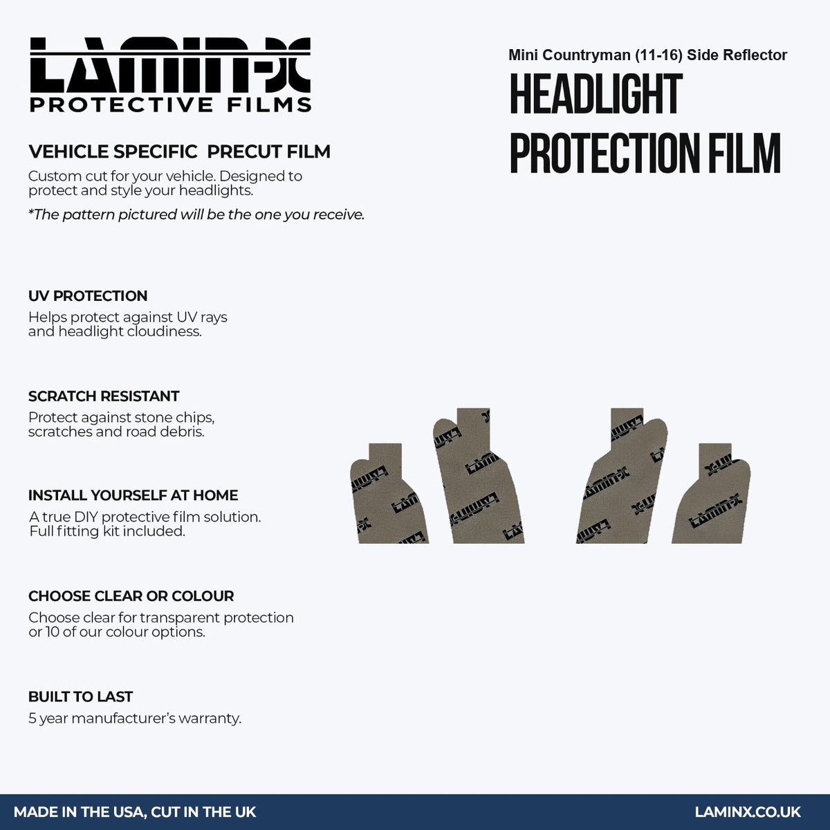 Mini Countryman (11-16) Side Reflector Covers