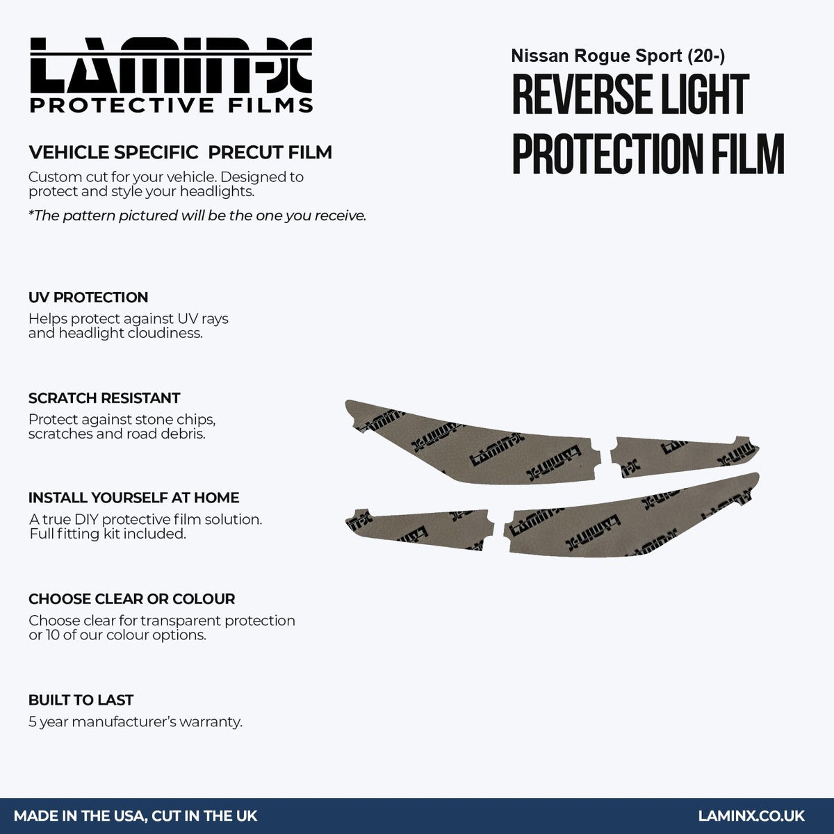 Nissan Rogue Sport (20- ) Reverse Light Covers
