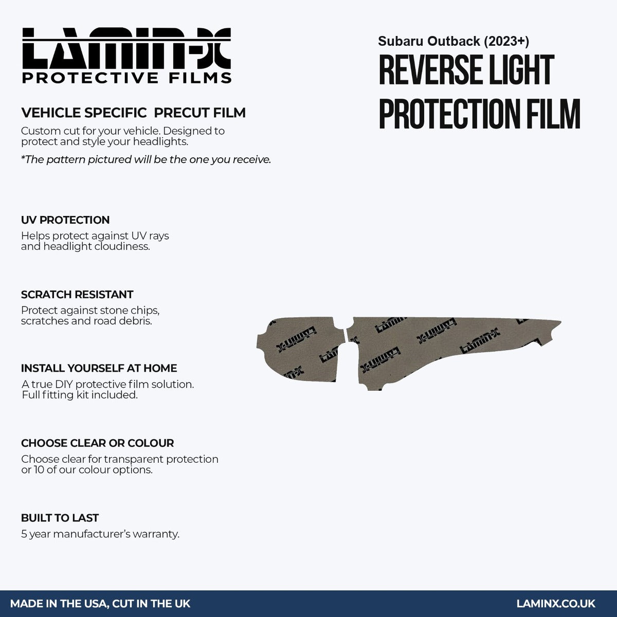 Subaru Outback (2023+ ) Reverse Light Covers