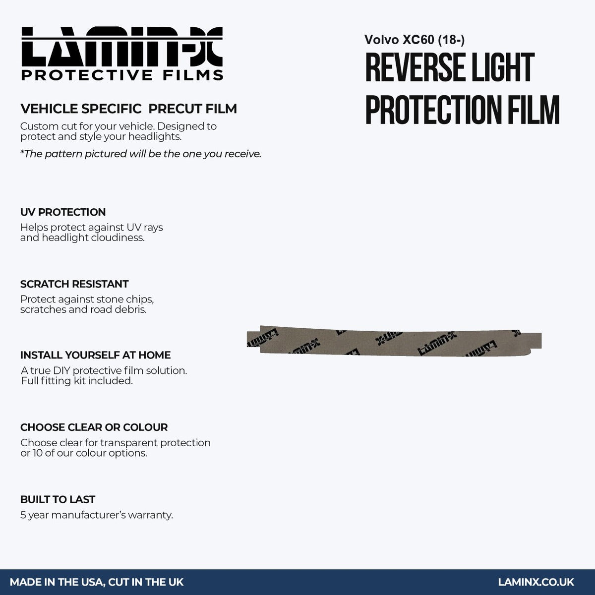 Volvo XC60 (18- ) Reverse Light Covers