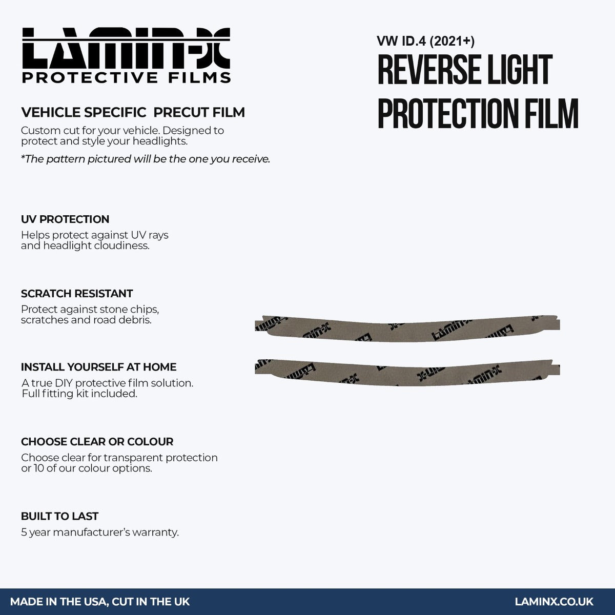 VW ID.4 (2021+ ) Reverse Light Covers