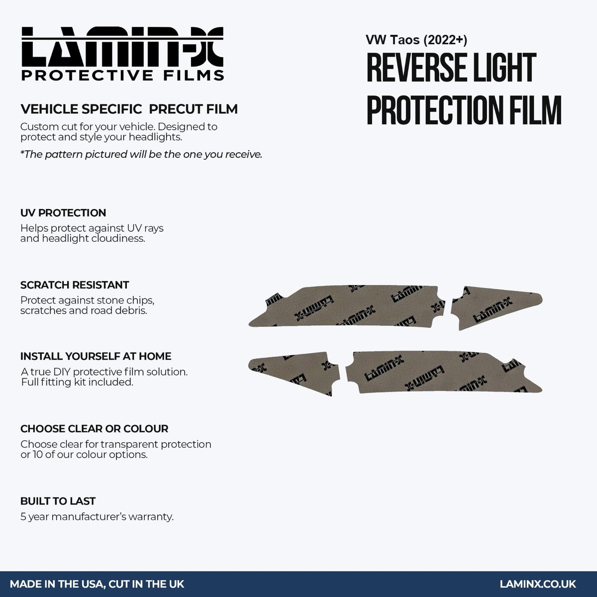 VW Taos (2022+ ) Reverse Light Covers