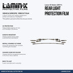 Lexus IS Sedan (2021+ ) Tail Light Covers
