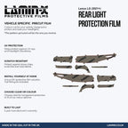 Lexus LS (2021+ ) Tail Light Covers