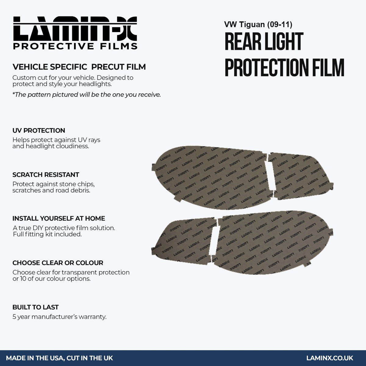 VW Tiguan (09-11) Tail Light Covers