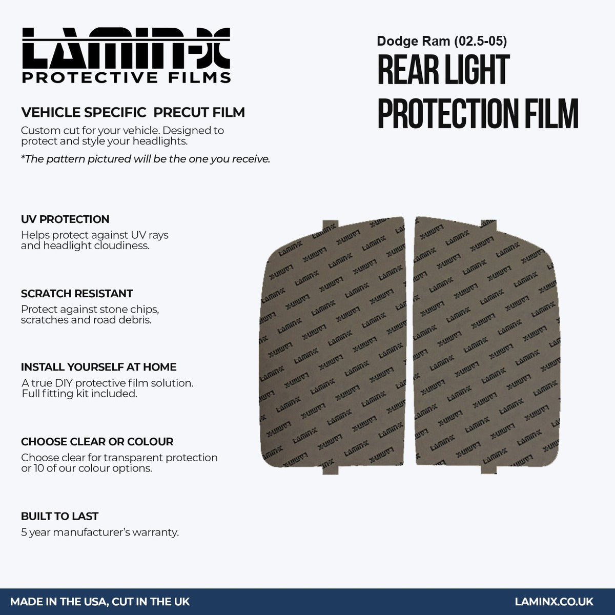 Dodge Ram (02.5-05) Tail Light Covers