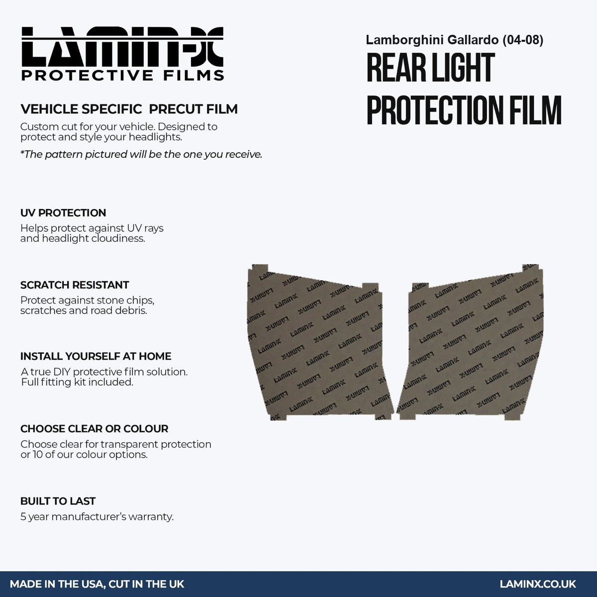 Lamborghini Gallardo (04-08) Tail Light Covers