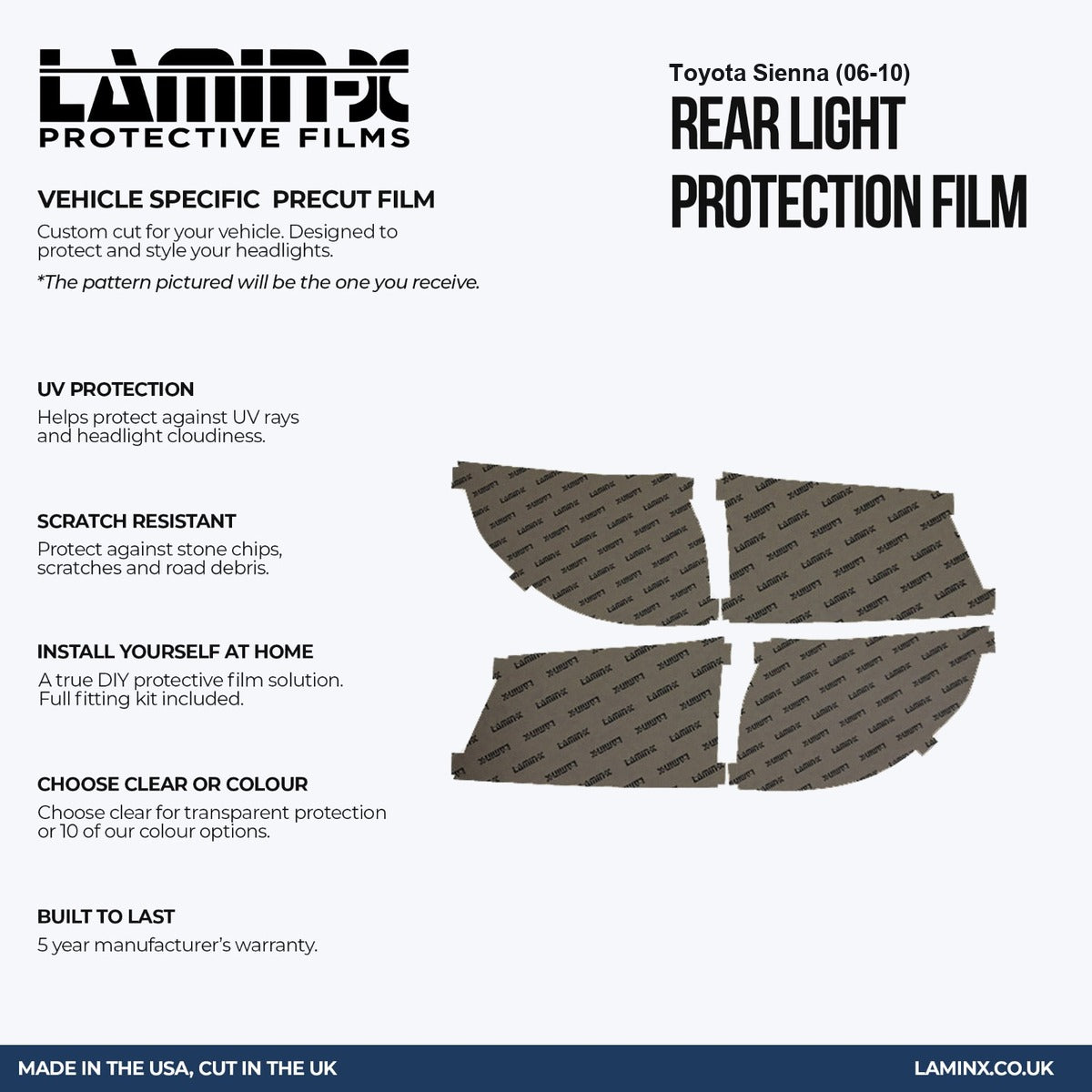 Toyota Sienna (06-10) Tail Light Covers