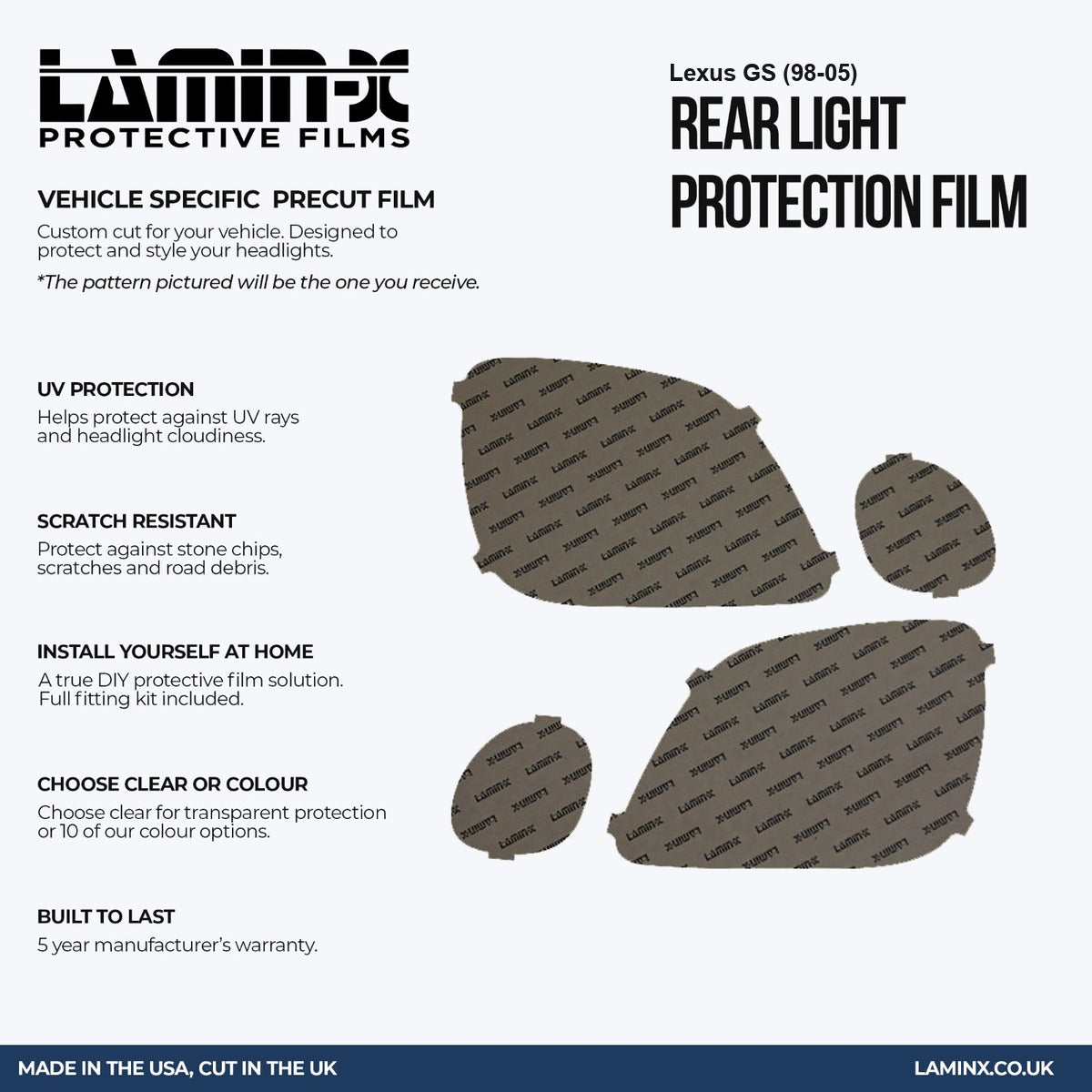 Lexus GS (98-05) Tail Light Covers