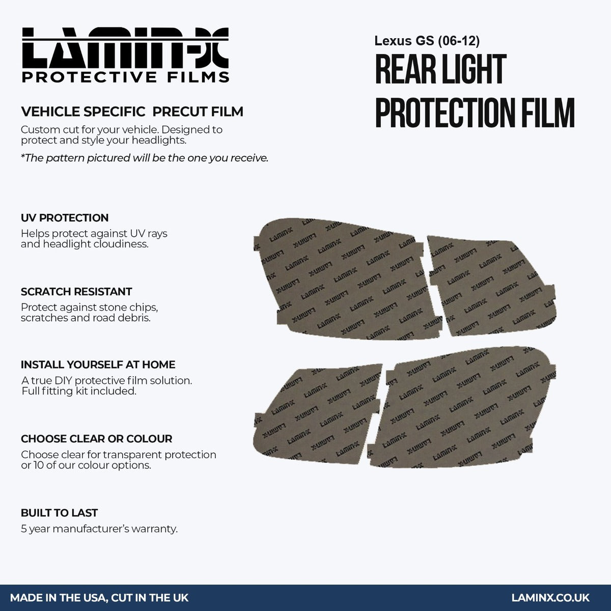 Lexus GS (06-12) Tail Light Covers