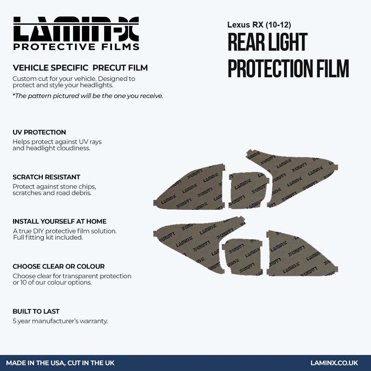Lexus RX (10-12) Tail Light Covers