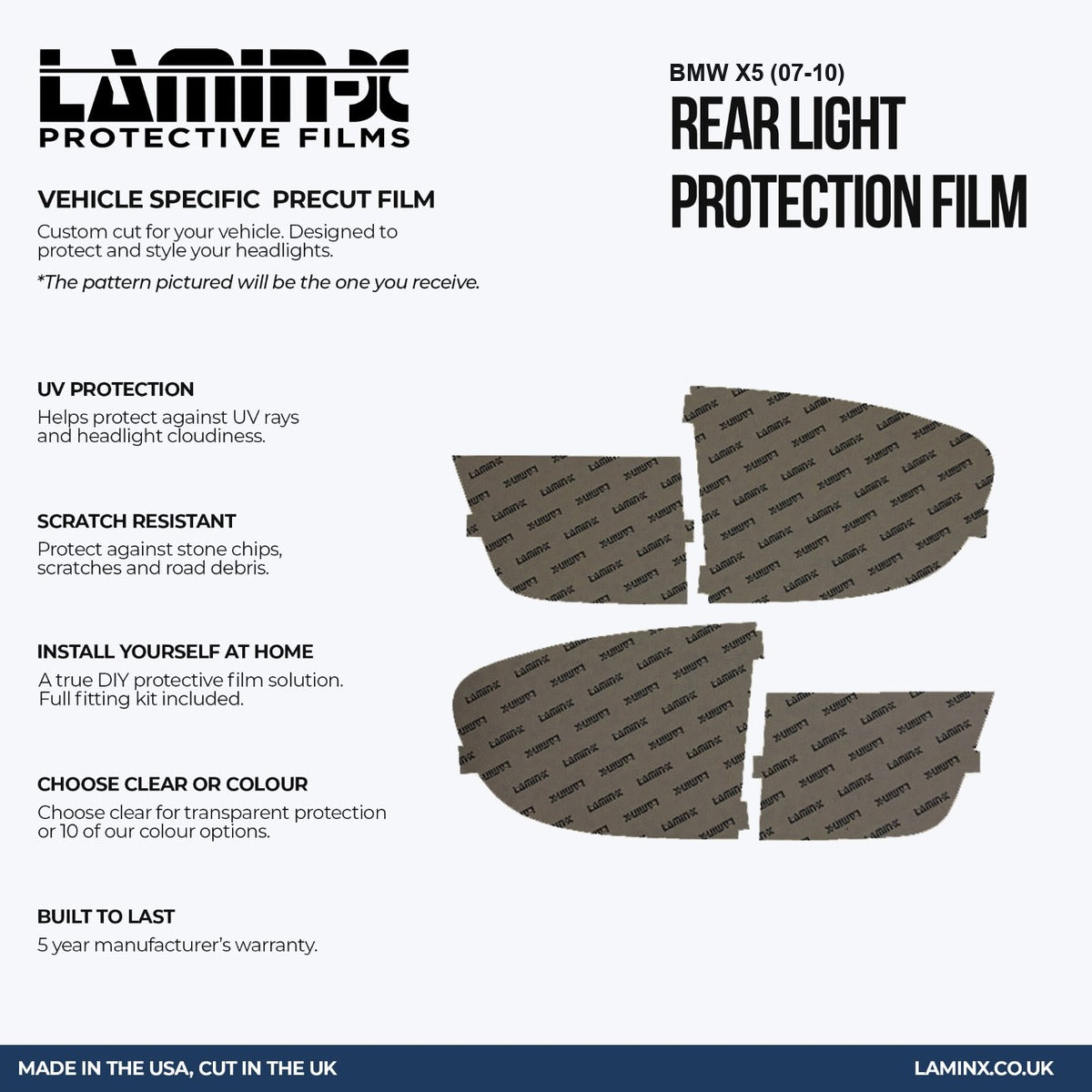 BMW X5 (07-10) Tail Light Covers