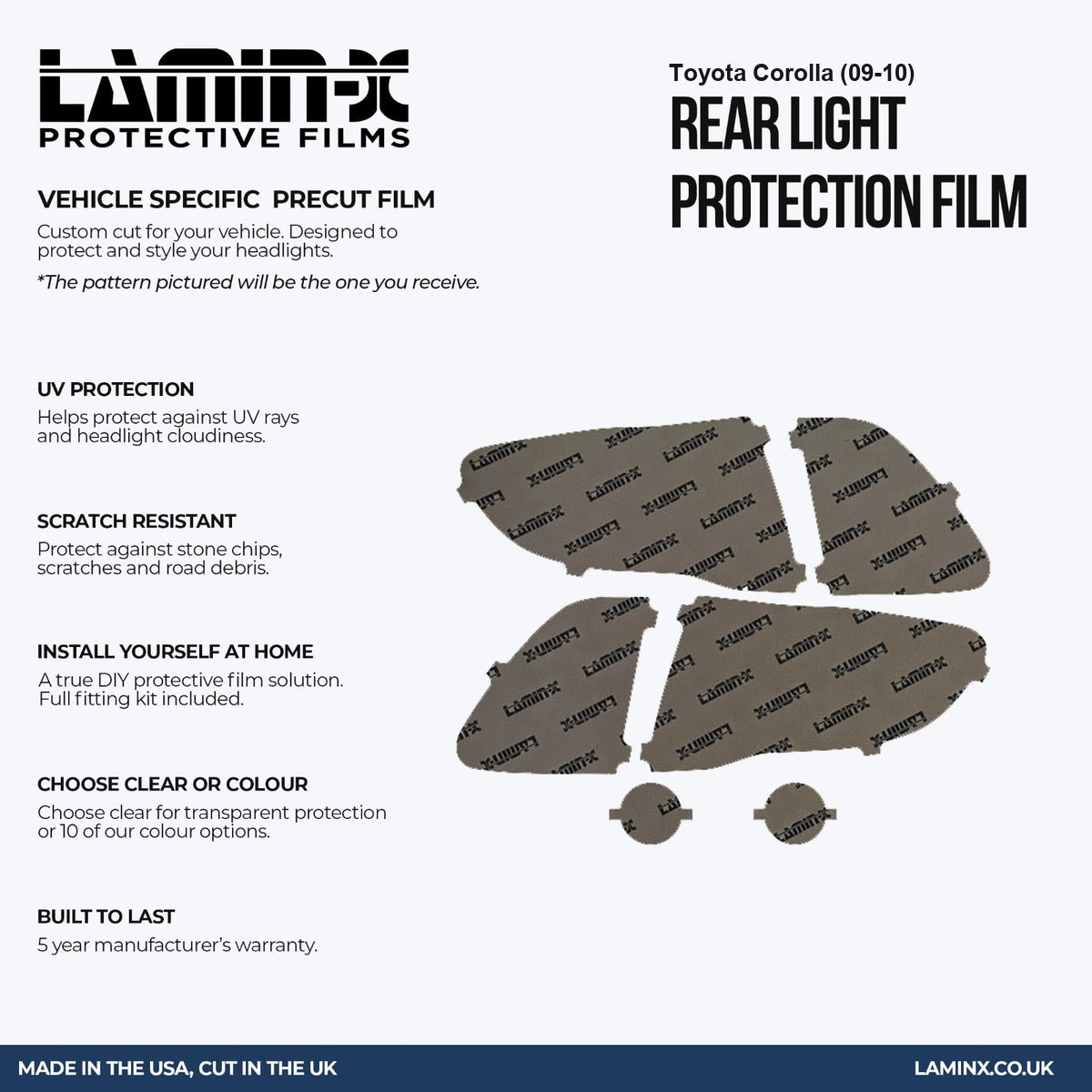 Toyota Corolla (09-10) Tail Light Covers