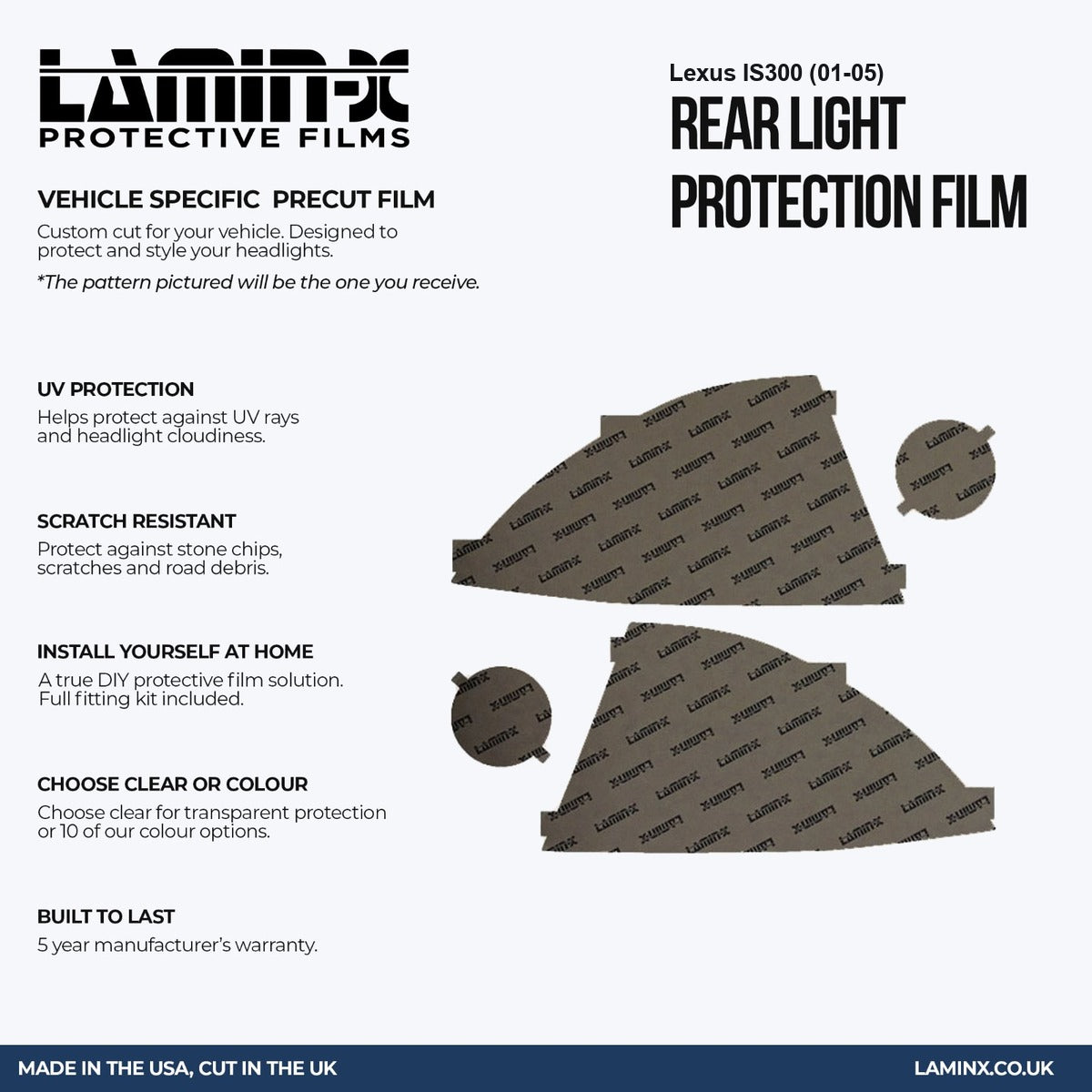Lexus IS300 (01-05) Tail Light Covers