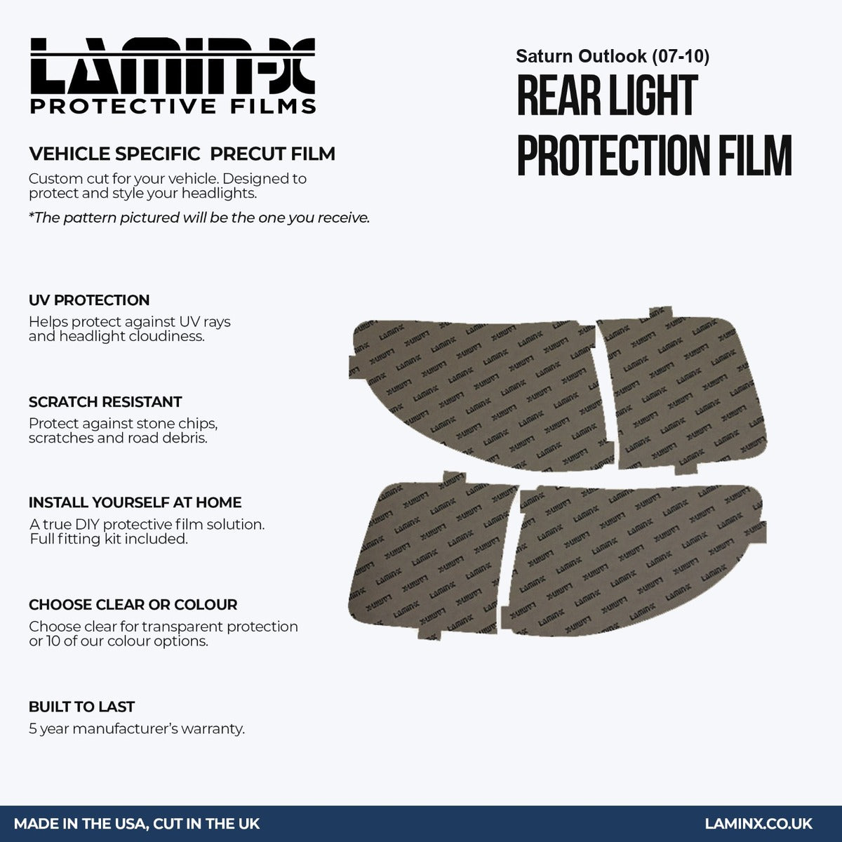 Saturn Outlook (07-10) Tail Light Covers