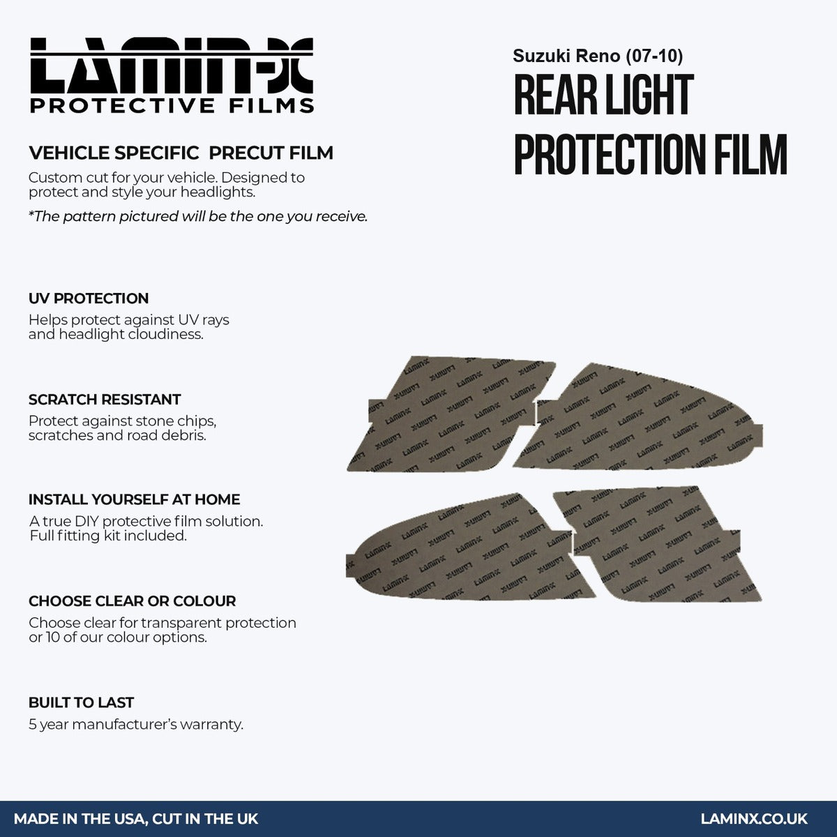 Suzuki Reno (07-10) Tail Light Covers
