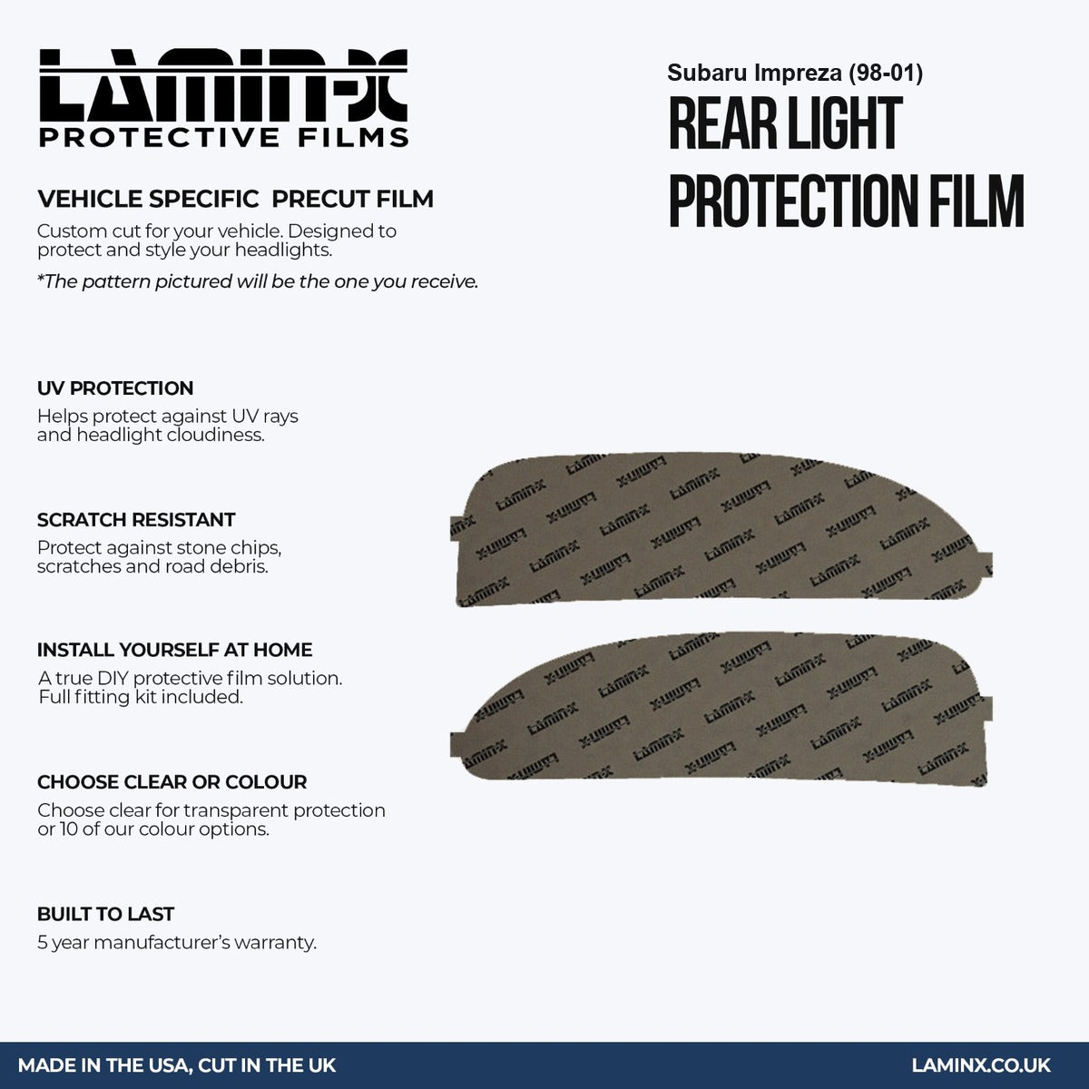 Subaru Impreza (98-01) Tail Light Covers