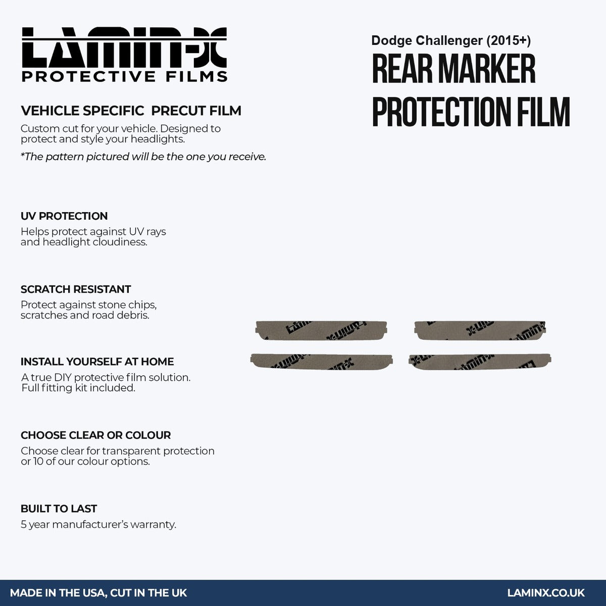 Dodge Challenger (2015+  ) Rear Marker Covers