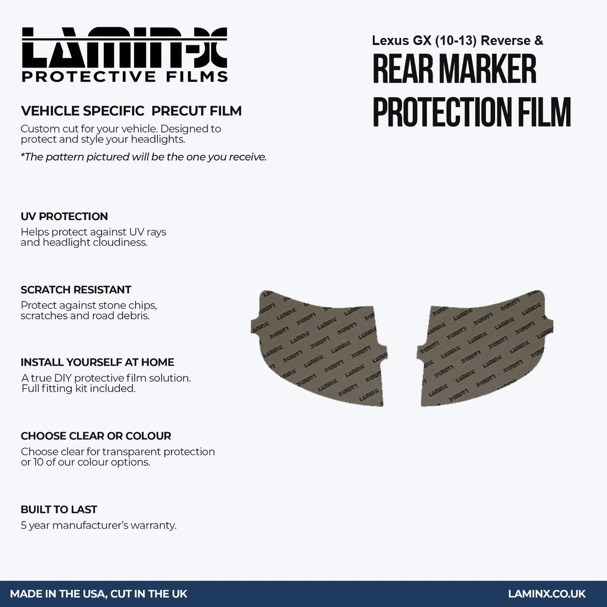 Lexus GX (10-13) Reverse & Rear Marker Covers