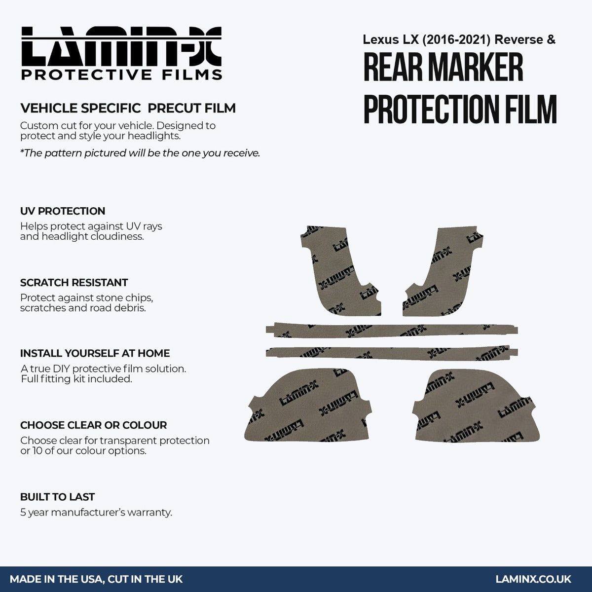 Lexus LX (2016-2021) Reverse & Rear Marker Covers