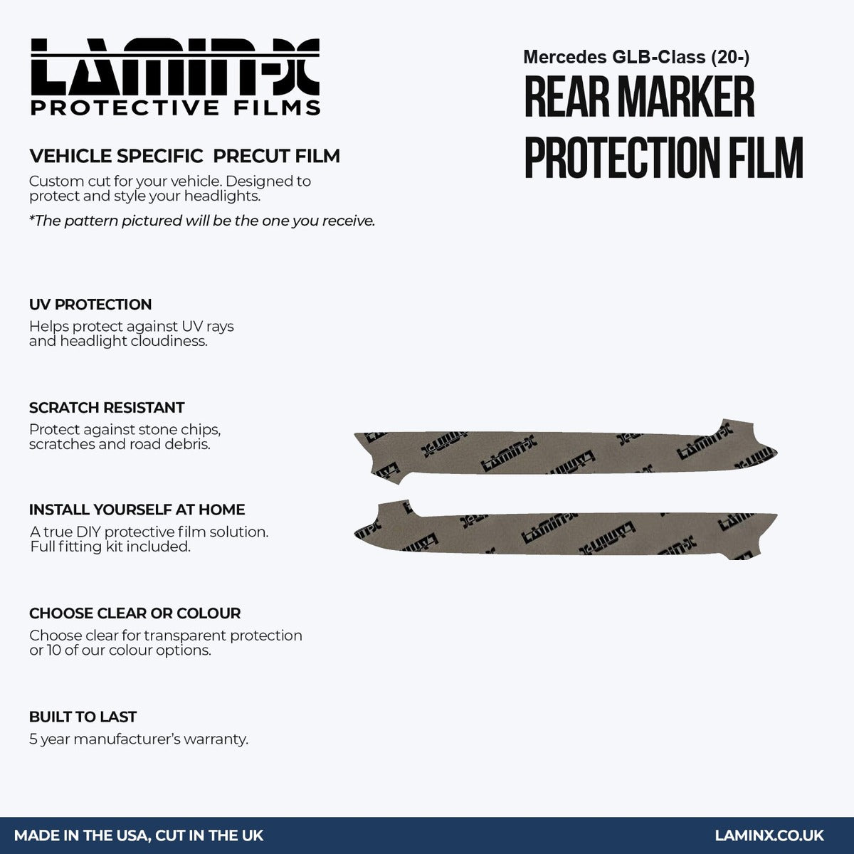 Mercedes GLB-Class (20-  ) Rear Marker Covers