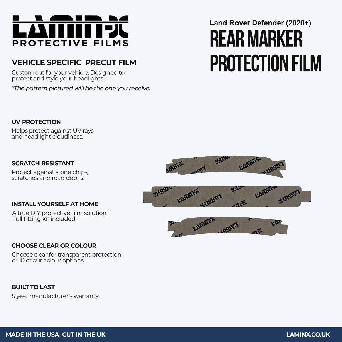 Land Rover Defender (2020+  ) Rear Marker Covers
