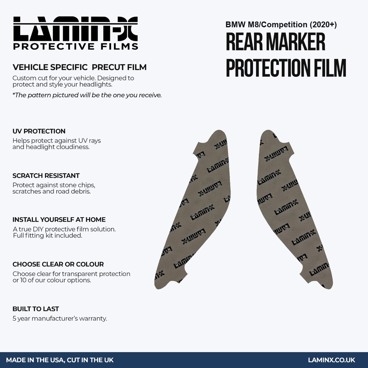 BMW M8/Competition (2020+  ) Rear Marker Covers