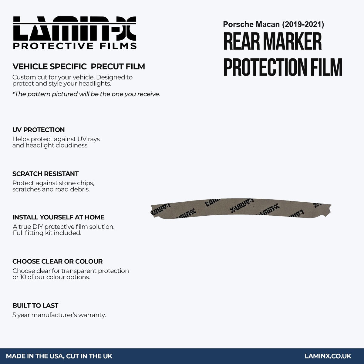 Porsche Macan (2019-2021) Rear Marker Covers
