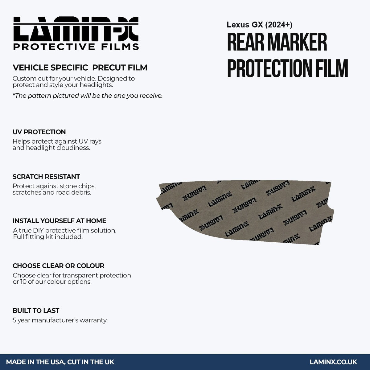 Lexus GX (2024+ ) Rear Marker Covers