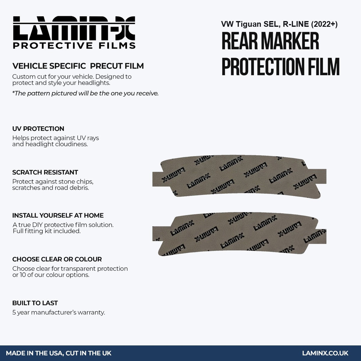 VW Tiguan SEL, R-LINE (2022+ ) Side Marker Covers