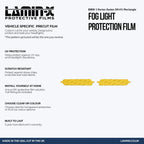 BMW 3 Series Sedan (99-01) Rectangle Fog Light Covers