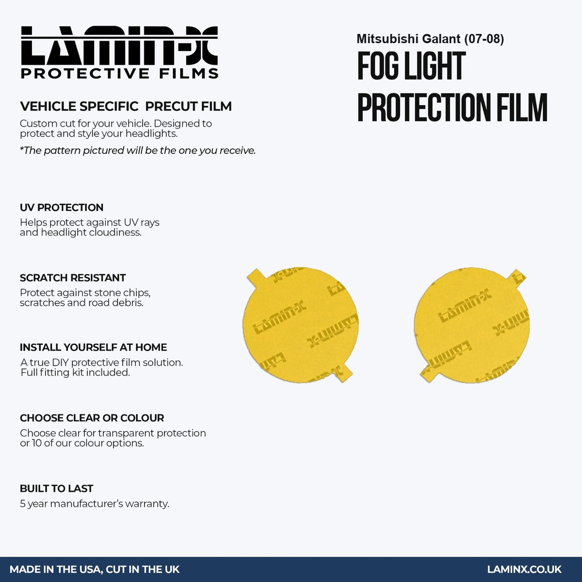 Mitsubishi Galant (07-08) Fog Light Covers