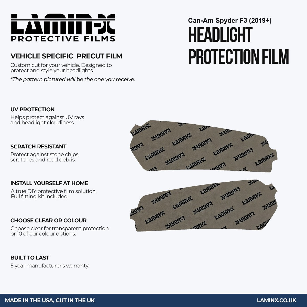 Can-Am Spyder F3 (2019+  ) Headlight Covers
