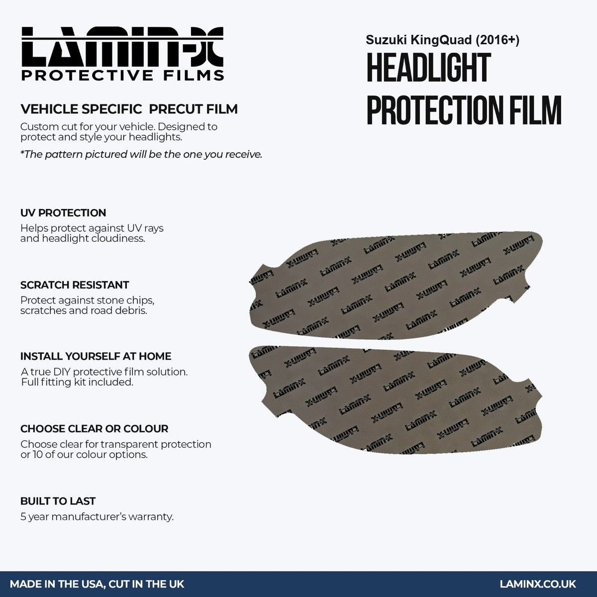 Suzuki KingQuad (2016+  ) Headlight Covers