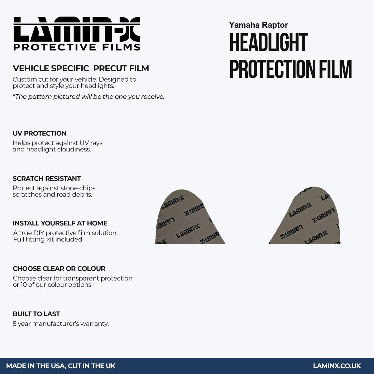 Yamaha Raptor Headlight Covers