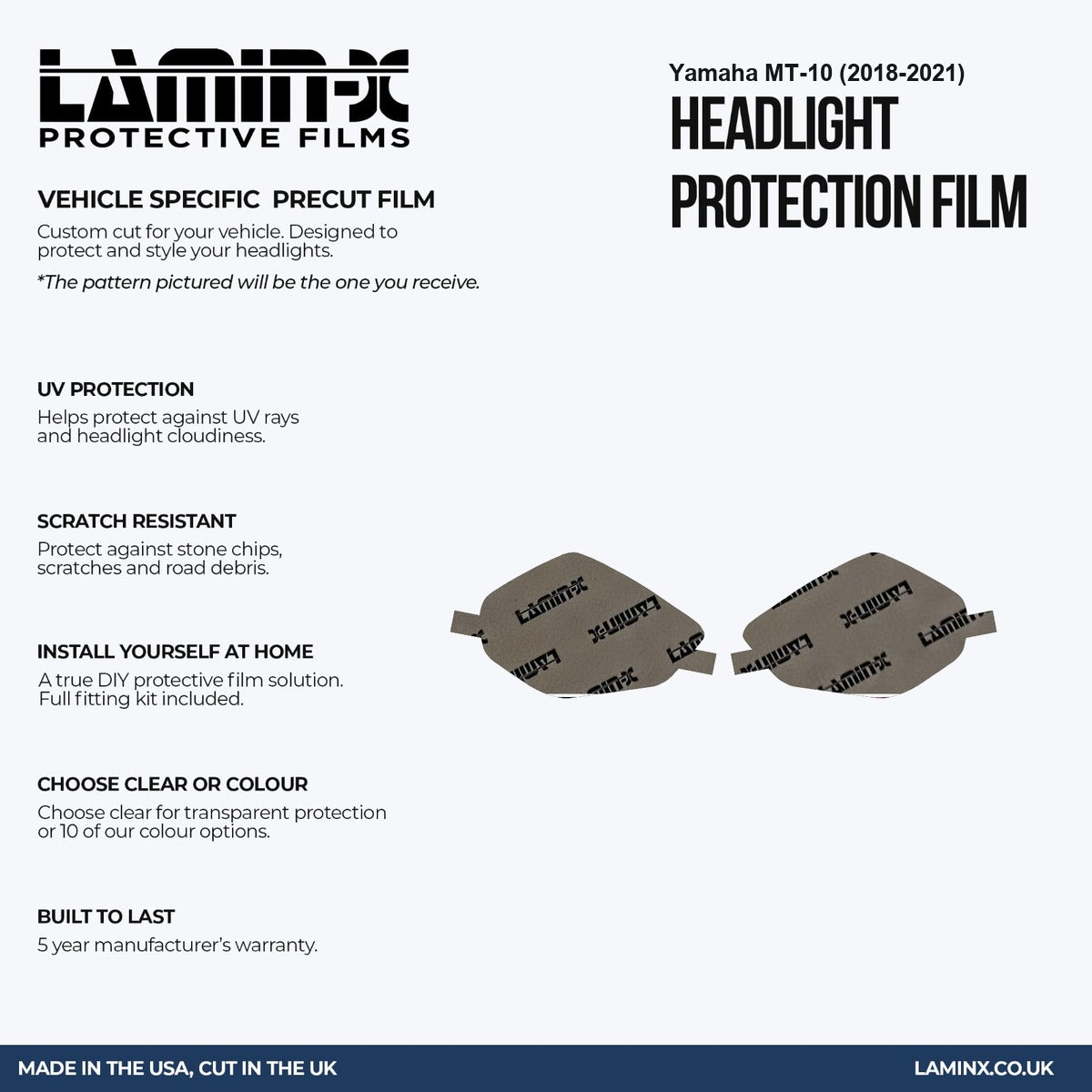 Yamaha MT-10 (2018-2021) Headlight Covers
