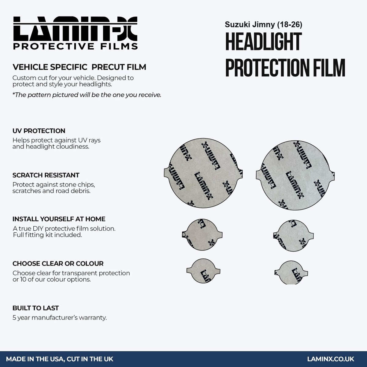 Suzuki Jimny (18-26) Headlight Covers