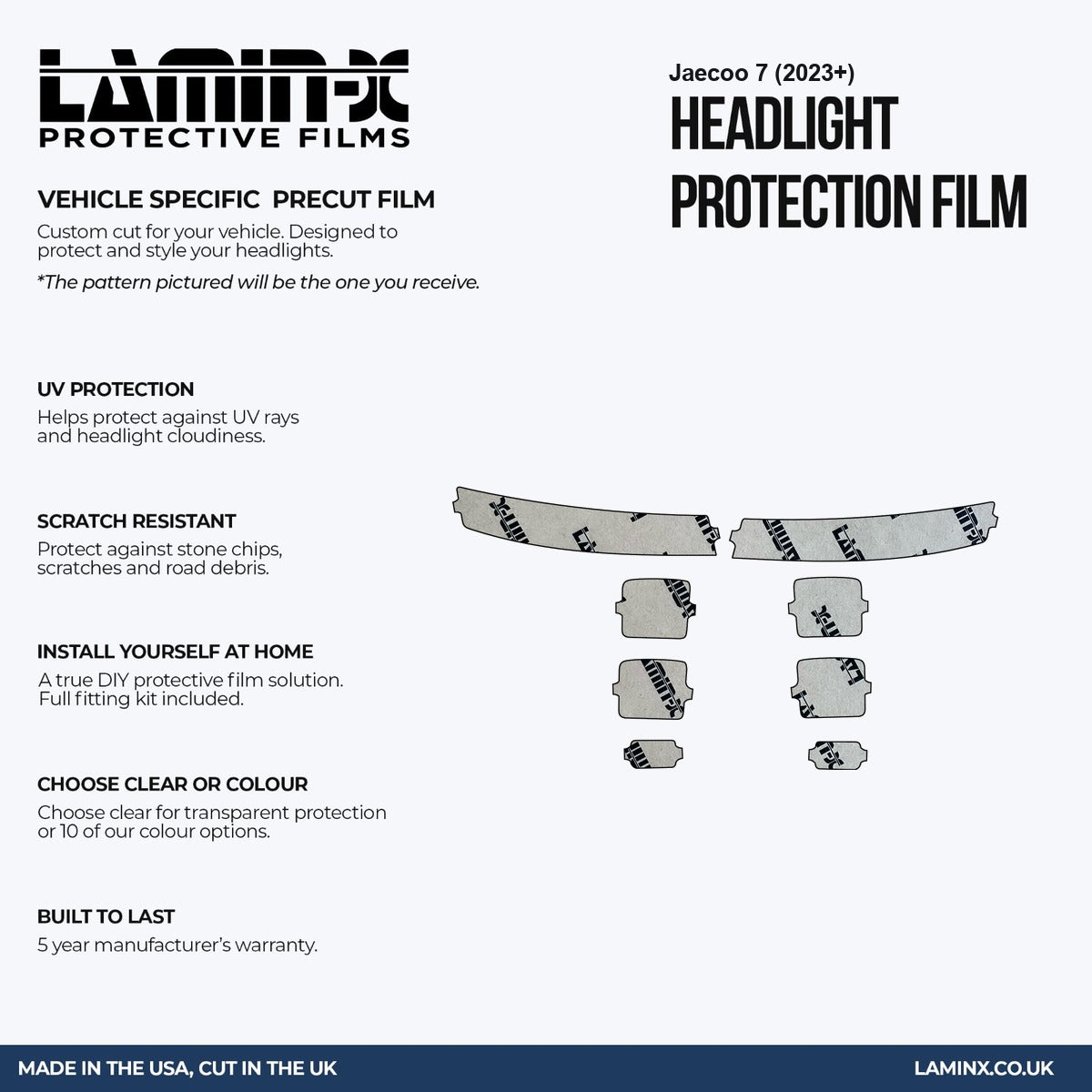 Jaecoo 7 (2023+) Headlight Covers