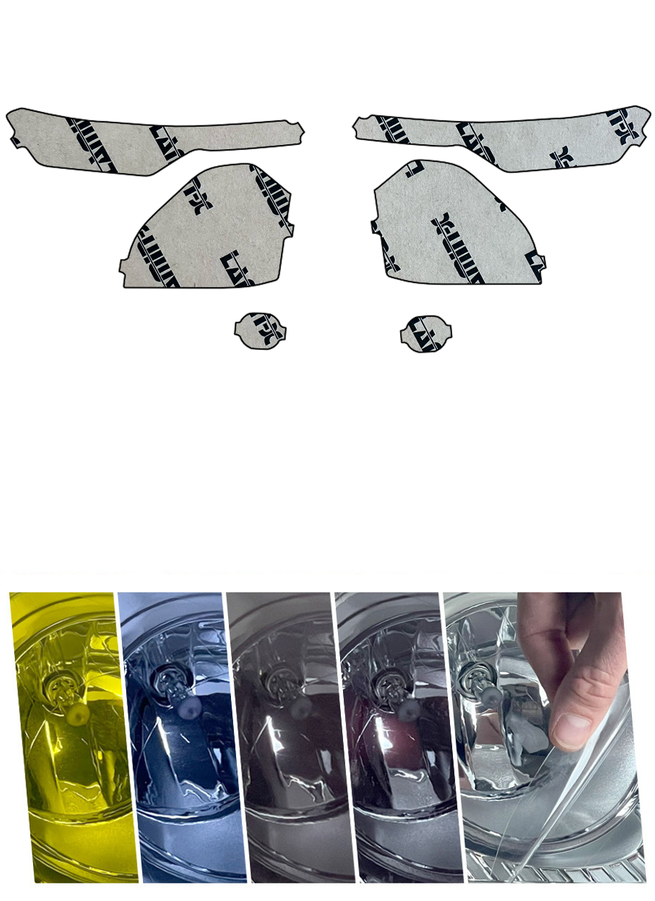 Ford Transit Courier  (2023+)  Headlight Covers