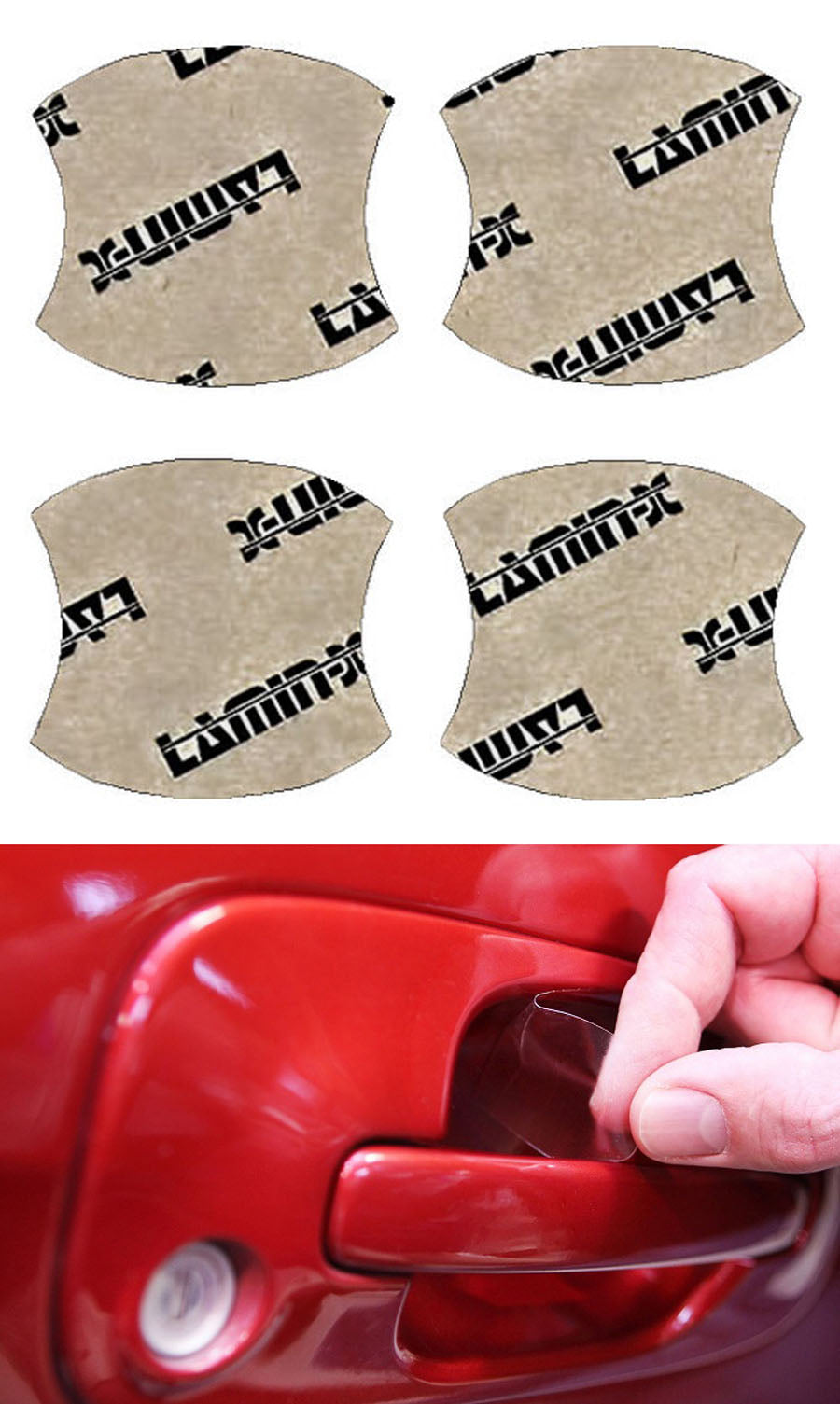 Jeep Compass (11-16) Door Handle Cup Paint Protection