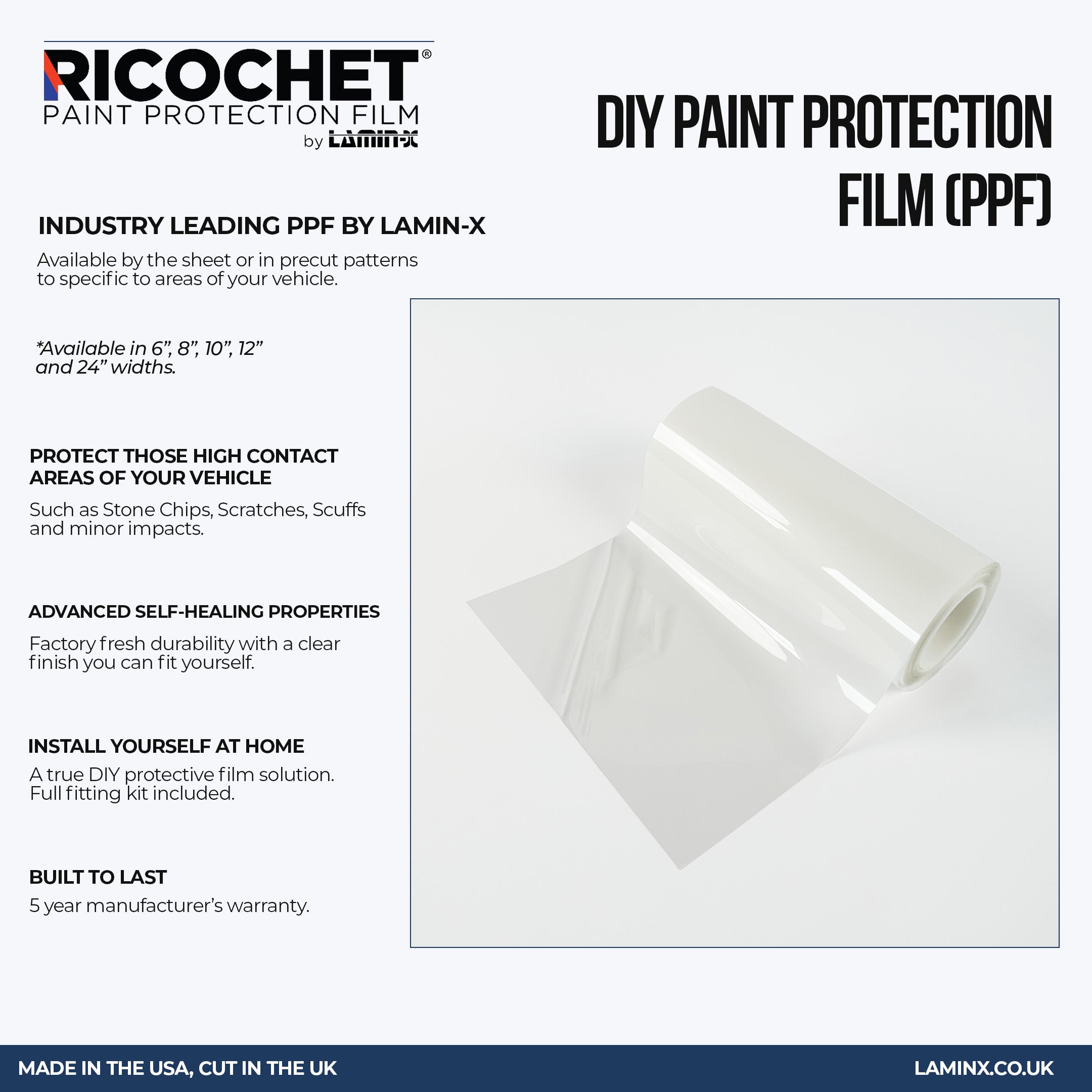 Ricochet PPF Universal Sheets
