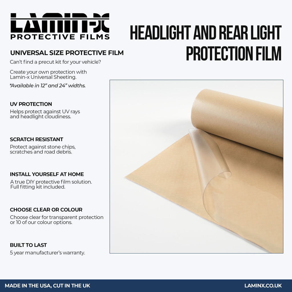 12 Inch Lamin-x Universal Film Cover (Choose Your Length)