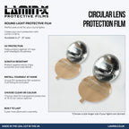 Pair of Lamin-x Round Film Covers