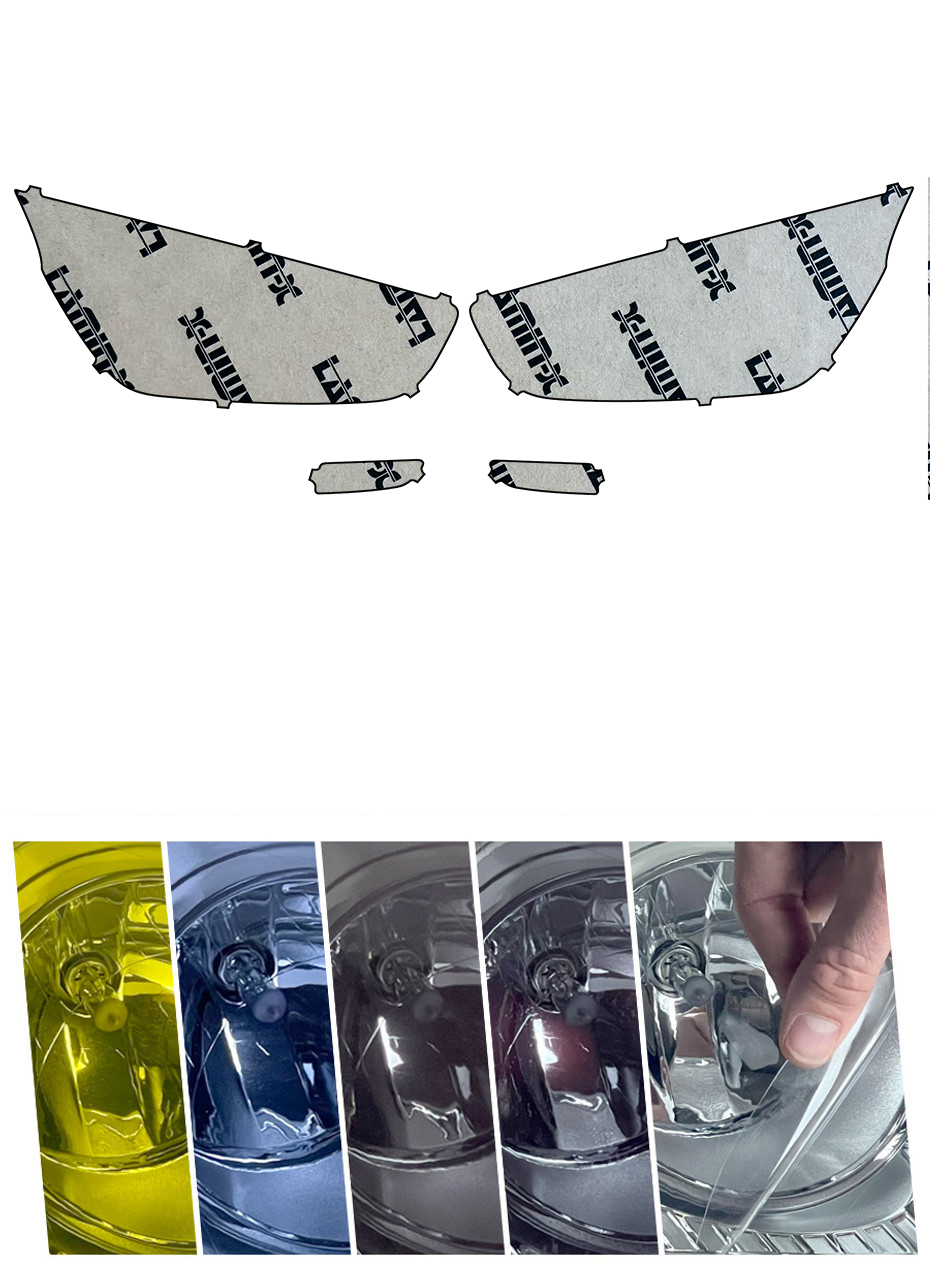 Ford Transit Custom (12-23) Headlight Covers
